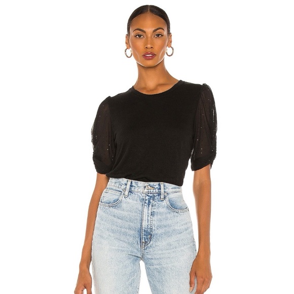 Generation love  Shailene Crystal Top in Black - Picture 3 of 13